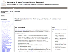 Tablet Screenshot of musicresearchanz.com